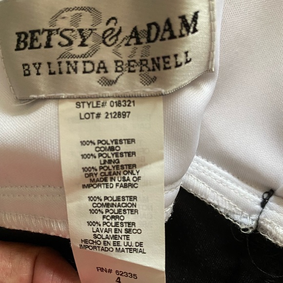 BETSY & ADAM by Linda Bernell maxi prom/wedding dress - Picture 13 of 13